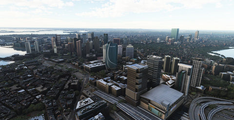 SamScene3D Boston Modern City for MSFS