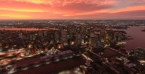SamScene3D Boston Modern City for MSFS