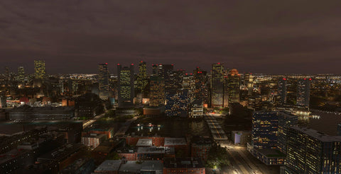 SamScene3D Boston Modern City for MSFS
