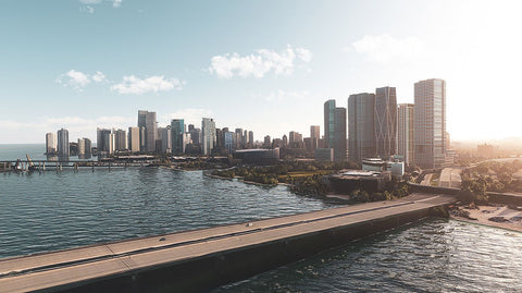 SamScene3D Miami Modern City for MSFS