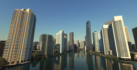 SamScene3D Miami Modern City for MSFS