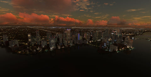 SamScene3D Miami Modern City for MSFS