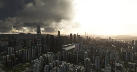 SamScene3D Shenzhen City for MSFS