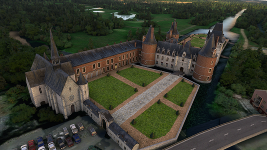 SPINOZA Castle of Maintenon for MSFS