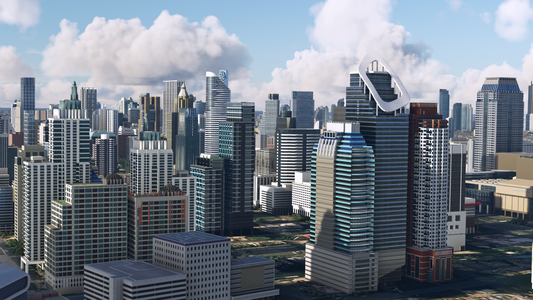 SamScene3D Bangkok Mega City for MSFS
