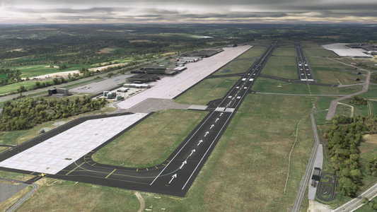 M'M Simulations Liege (EBLG) for MSFS