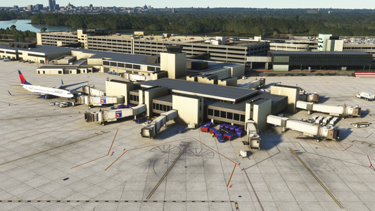 VerticalSim Omaha-Eppely Airfield (KOMA) for MSFS-2020
