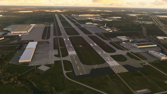 Stealthy Duck Ross Perot Field (KAFW) for MSFS-2020