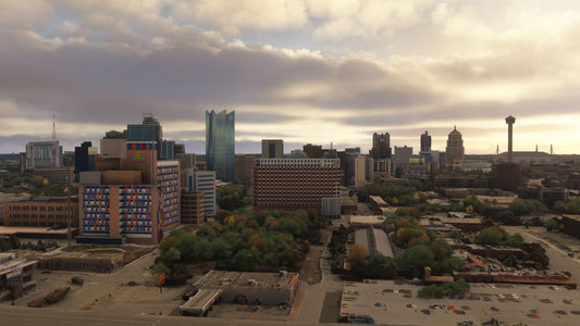 Dfflyer Direct San Antonio Texas City Pack for MSFS