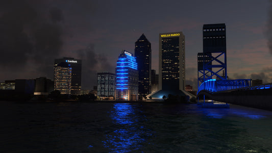 Dfflyer Direct Jacksonville Florida City & Bridges Pack for MSFS