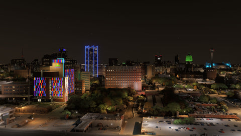 Dfflyer Direct San Antonio Texas City Pack for MSFS
