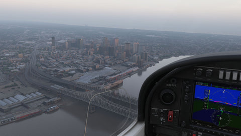 Dfflyer Direct New Orleans Louisiana City Pack for MSFS