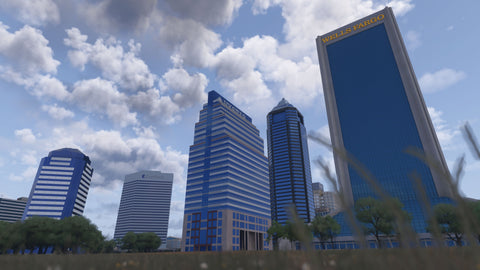Dfflyer Direct Jacksonville Florida City & Bridges Pack for MSFS