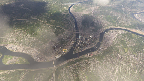 Dfflyer Direct Pittsburgh Pennsylvania City & Bridges Pack for MSFS