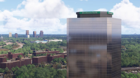 Dfflyer Direct Southeast Michigan Cities Pack for MSFS