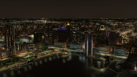 Dfflyer Direct Baltimore Maryland City Pack for MSFS