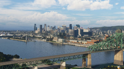 Dfflyer Direct Montreal Quebec City Pack for MSFS