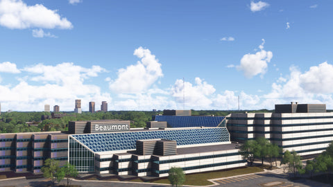 Dfflyer Direct Southeast Michigan Cities Pack for MSFS
