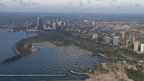 Dfflyer Direct Milwaukee Wisconsin City & Bridges Pack for MSFS