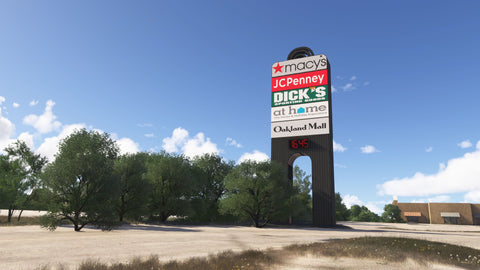 Dfflyer Direct Southeast Michigan Cities Pack for MSFS