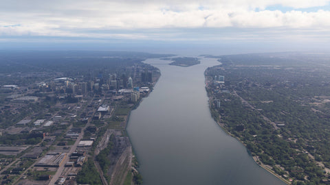 Dfflyer Direct Michigan & Windsor Ontario City Pack for MSFS