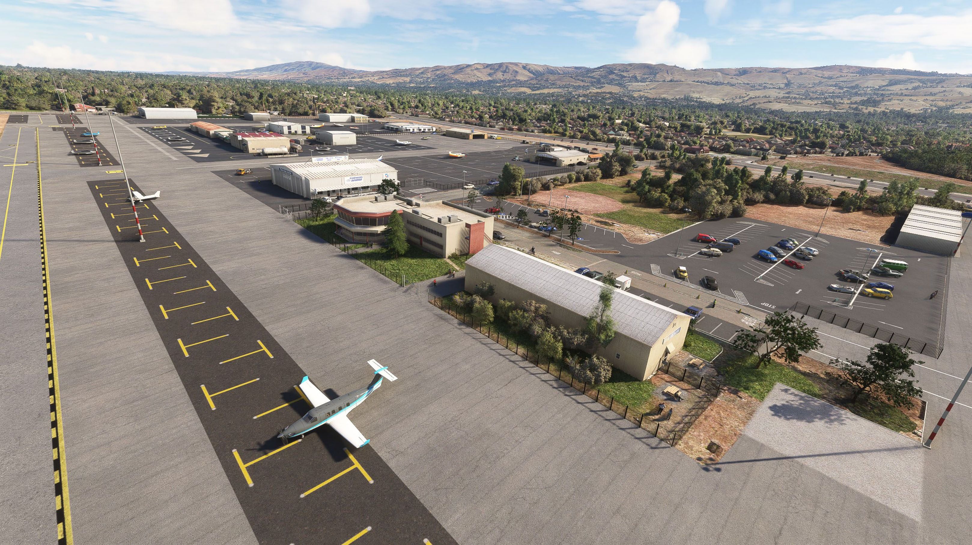 SPINOZA ReidHillview (KRHV) for MSFS iniBuilds Store