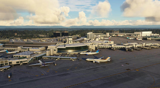 BMWorld & AmSim Seattle-Tacoma (KSEA) for MSFS