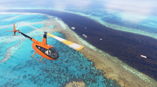 AUscene Reefworld Great Barrier Reef (YBHM) for MSFS