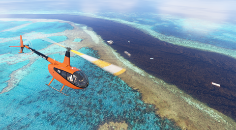 AUscene Reefworld Great Barrier Reef (YBHM) for MSFS