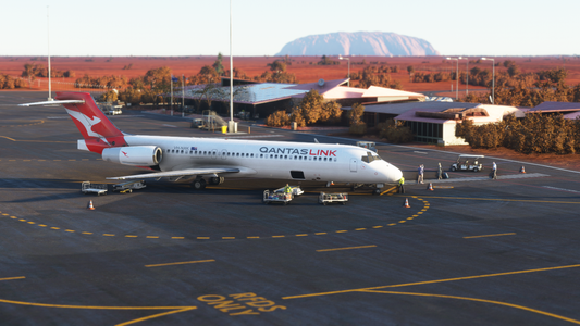 AUscene Ayers Rock Uluru (YAYE) for MSFS