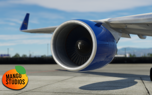 Mango Studios Flight Factor Boeing 767 PW4000 Engine Mod