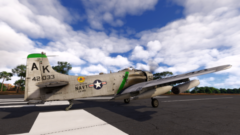 Miltech Simulations A-1 Skyraider for MSFS