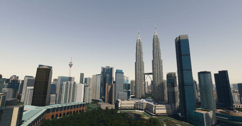 SamScene3D Kuala Lumpur Mega City for MSFS