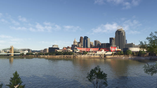 Dfflyer Direct Cincinnati Ohio City & Bridges Pack for MSFS