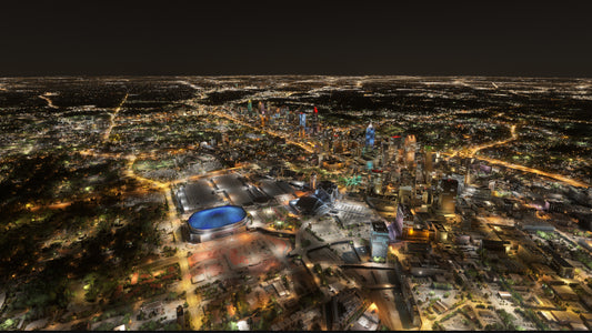 Dreamscenery Atlanta Night Enhanced for MSFS-2024