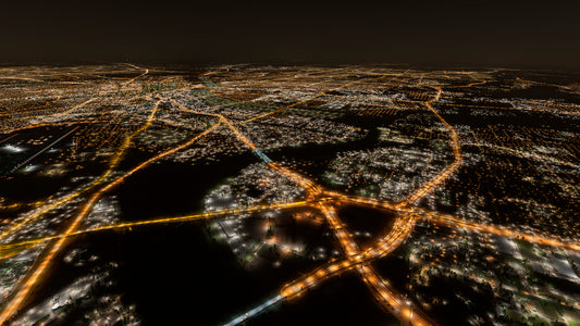 Dreamscenery Dallas-Fort Worth Night Enhanced for MSFS-2024