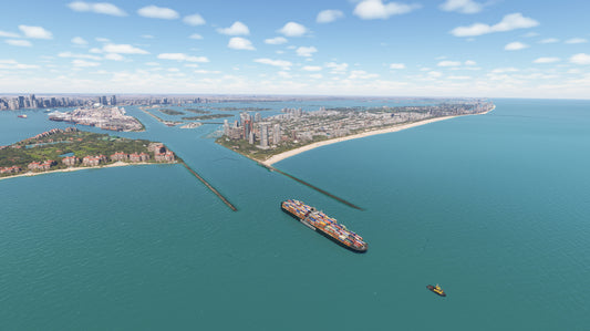 Dreamscenery Miami, Key West, Fort Lauderdale VFR Landmarks for MSFS-2024