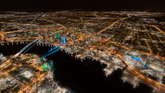Dreamscenery Jacksonville Night Enhanced for MSFS-2024