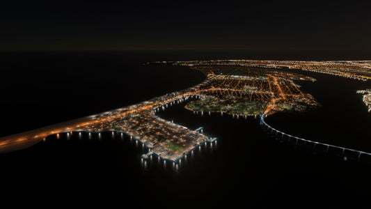 Dreamscenery San Diego Night Enhanced for MSFS-2024