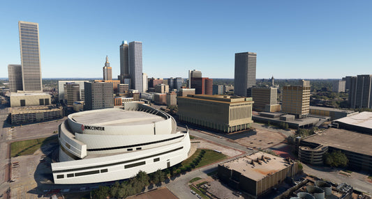 Iron Sim Tulsa City Landmarks for MSFS-2020
