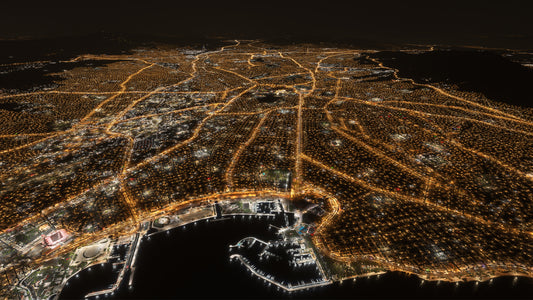 Dreamscenery Athens Night Enhanced for MSFS-2024