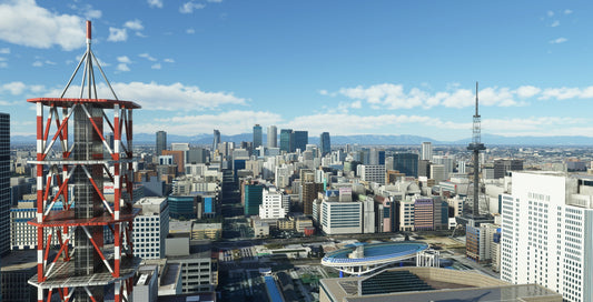 SamScene3D Japan City Nagoya for MSFS