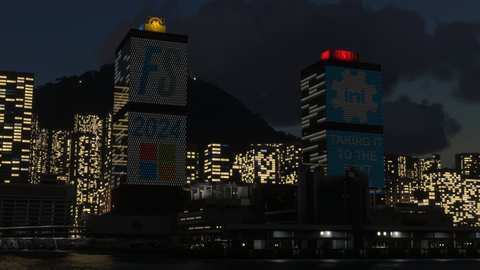 iniBuilds Hong Kong City Landmarks for MSFS-2024