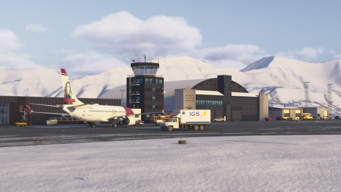 iniBuilds Svalbard Longyear (ENSB) for MSFS-2024
