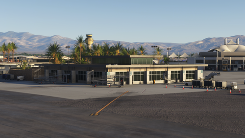 iniBuilds Palm Springs (KPSP) for MSFS-2024