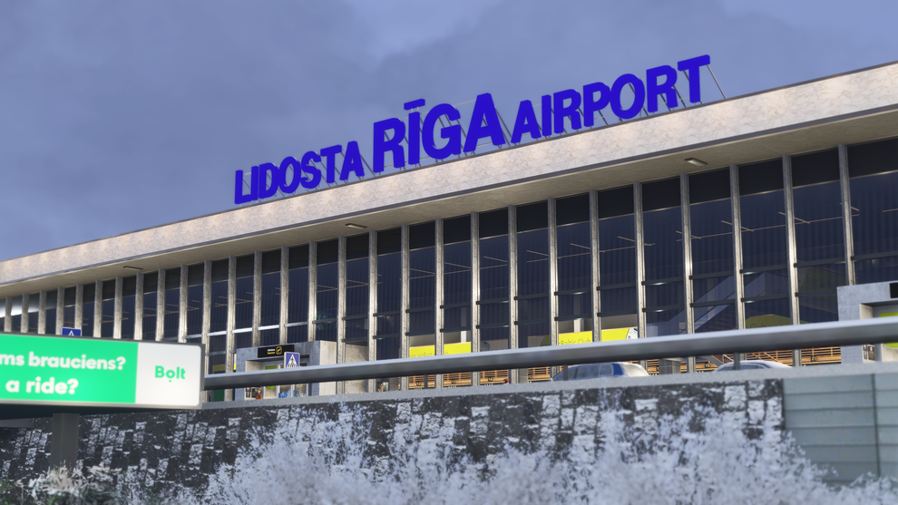 Evta Riga Lisium Design Riga (EVRA) for MSFS – iniBuilds Store