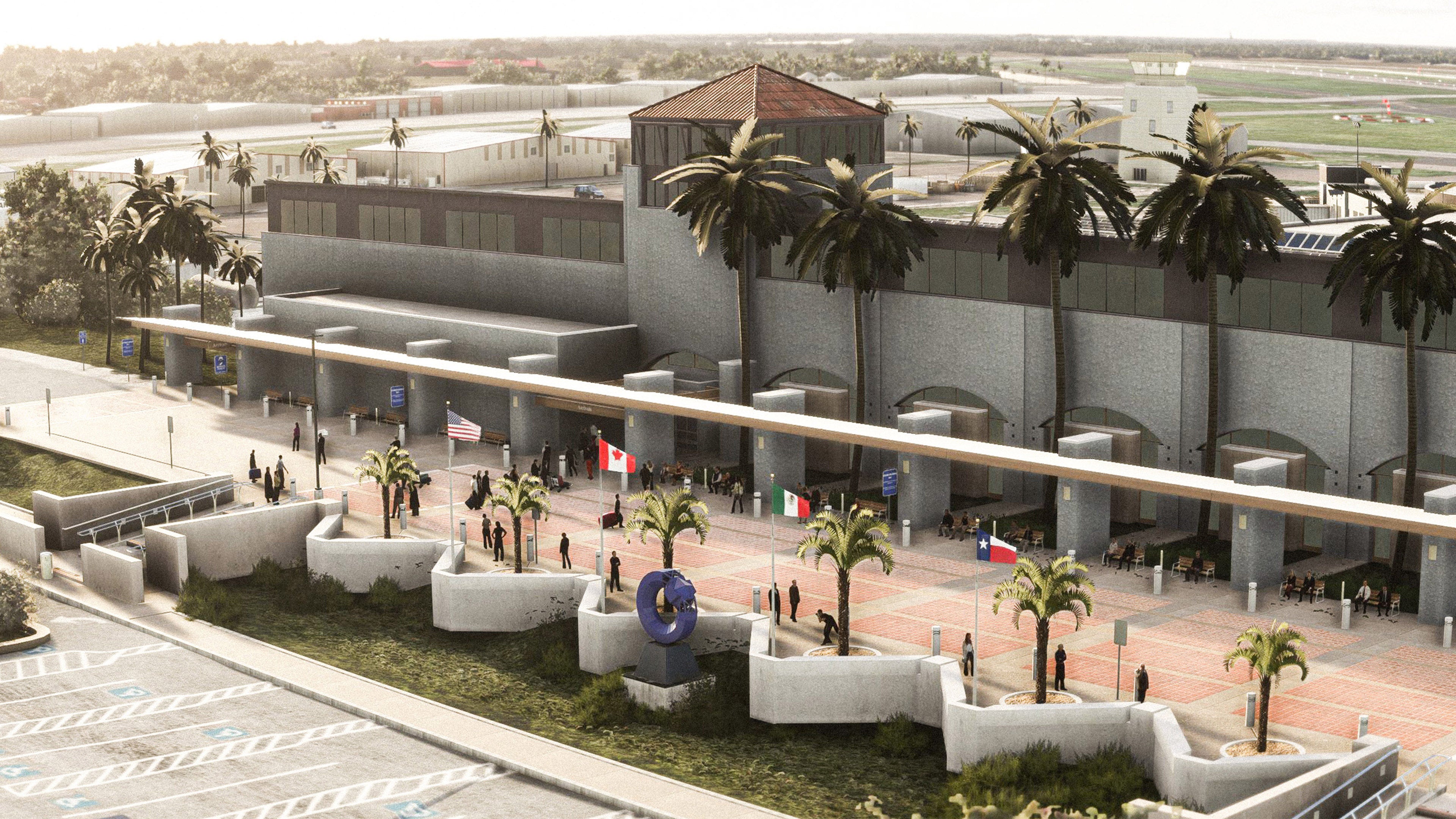 Fly2High McAllen Miller (KMFE) for MSFS-2020 – iniBuilds Store