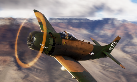 Miltech Simulations A-1 Skyraider for MSFS