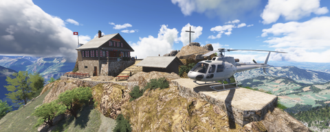 Cli4D Designs Grosser Mythen Helipad for MSFS-2024