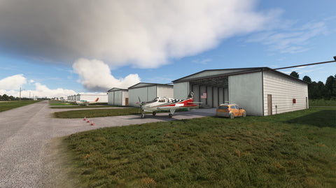DC Scenery Design Orlando North Airpark (FA83) for MSFS